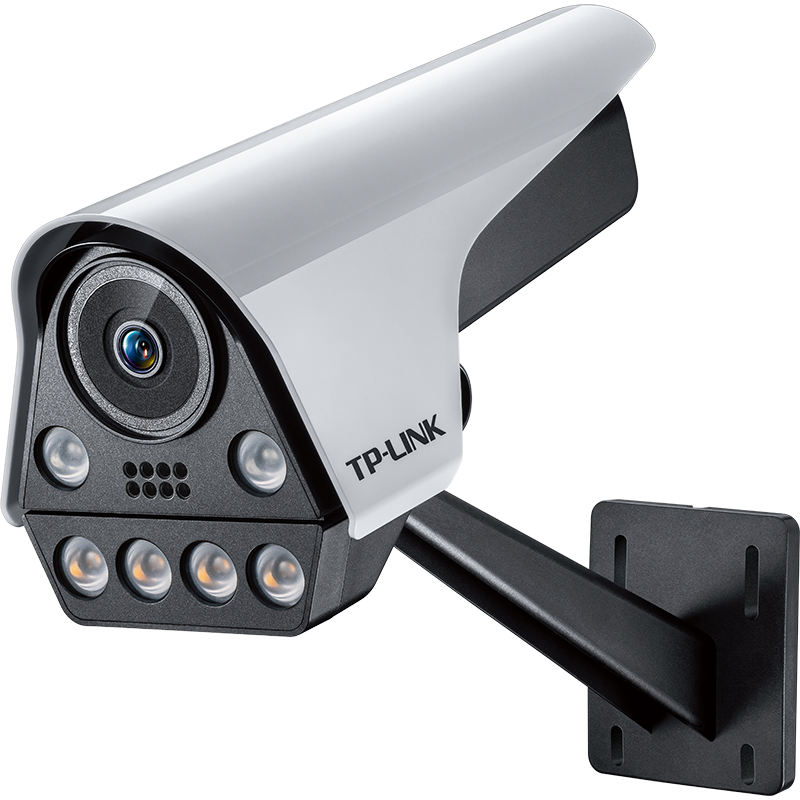 TP-LINK 400万室外防水全彩夜视POE监控摄像头 家庭安防的智慧之选